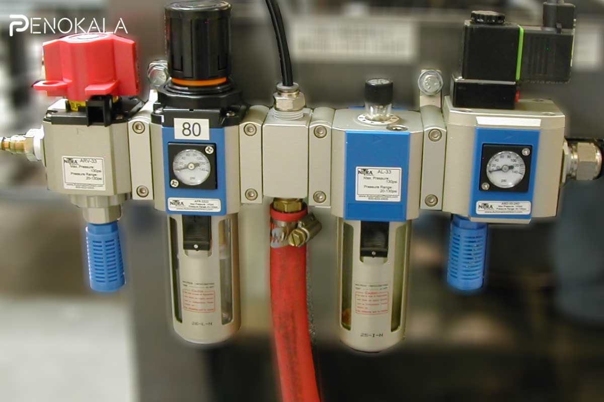 واحد مراقبت هوا چیست؟ راهنمای جامع ؛ بررسی اجزا 6 Air Preparation Unit