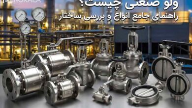 تصویر ولو صنعتی چیست؟ راهنمای جامع انواع و بررسی ساختار