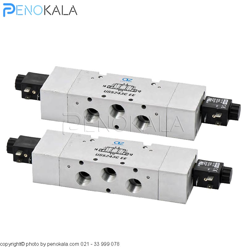 AZ Solenoid actuated valves US5243