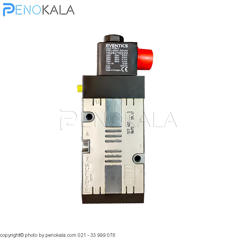 Aventics Solenoid Valve 577607 2 پنوکالا
