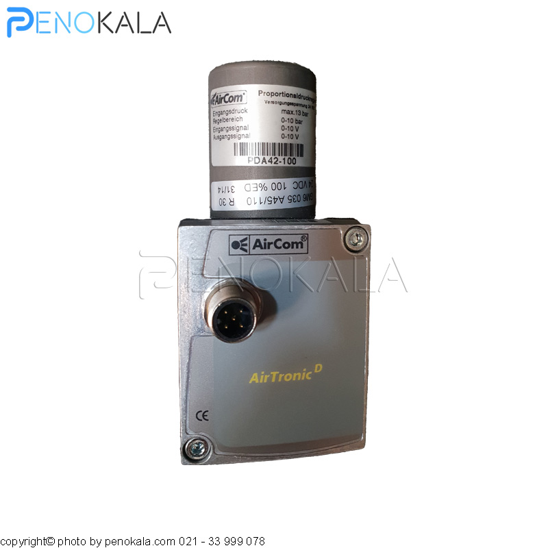 PDA42-100 Pneumatic Proportional Solenoid Valve 3/2 Model by AirCom
