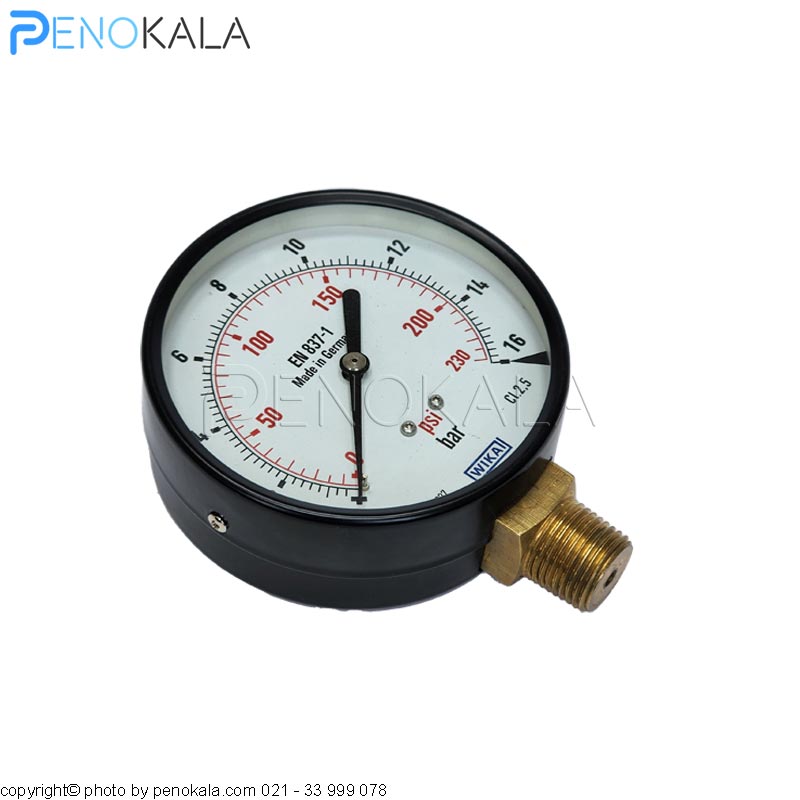 گیج فشار پنوماتیک مدل PG11LF برند WIKA