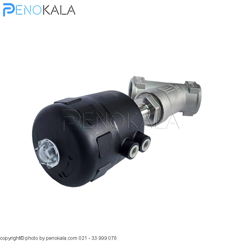 Burkert Type 2000 Pneumatic Angle Seat Valve G14 PTFE Seat Stainless Steel (3)