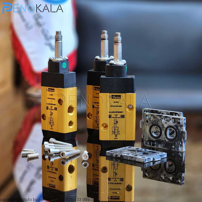 Parker 341N01 NAMUR Pneumatic Solenoid Valve 52 Way (2)