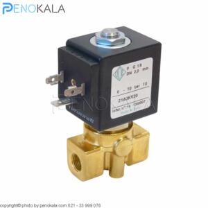 شیر برقی پنوماتیک سوزنی مدل 21A2kV55 برند ODE
