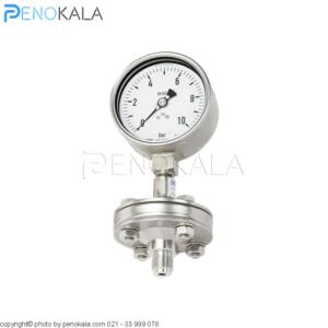 گیج دیافراگمی پنوماتیک استیل برند Wika