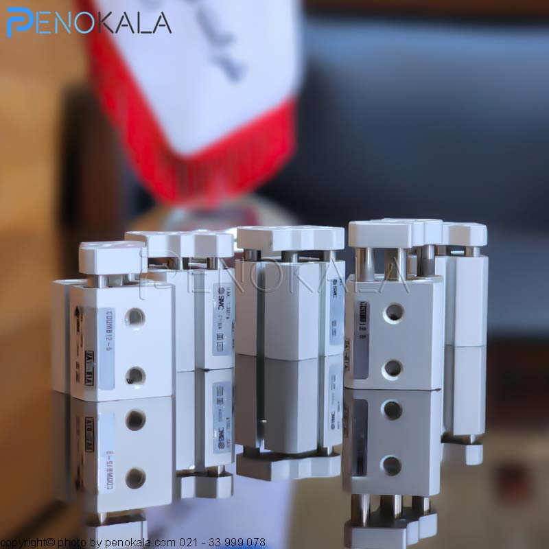 SMC CDQMB12 5 Guided Pneumatic Cylinder 2 پنوکالا